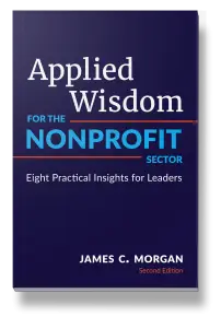 Applied Wisdom for the Nonprofit Sector booklet