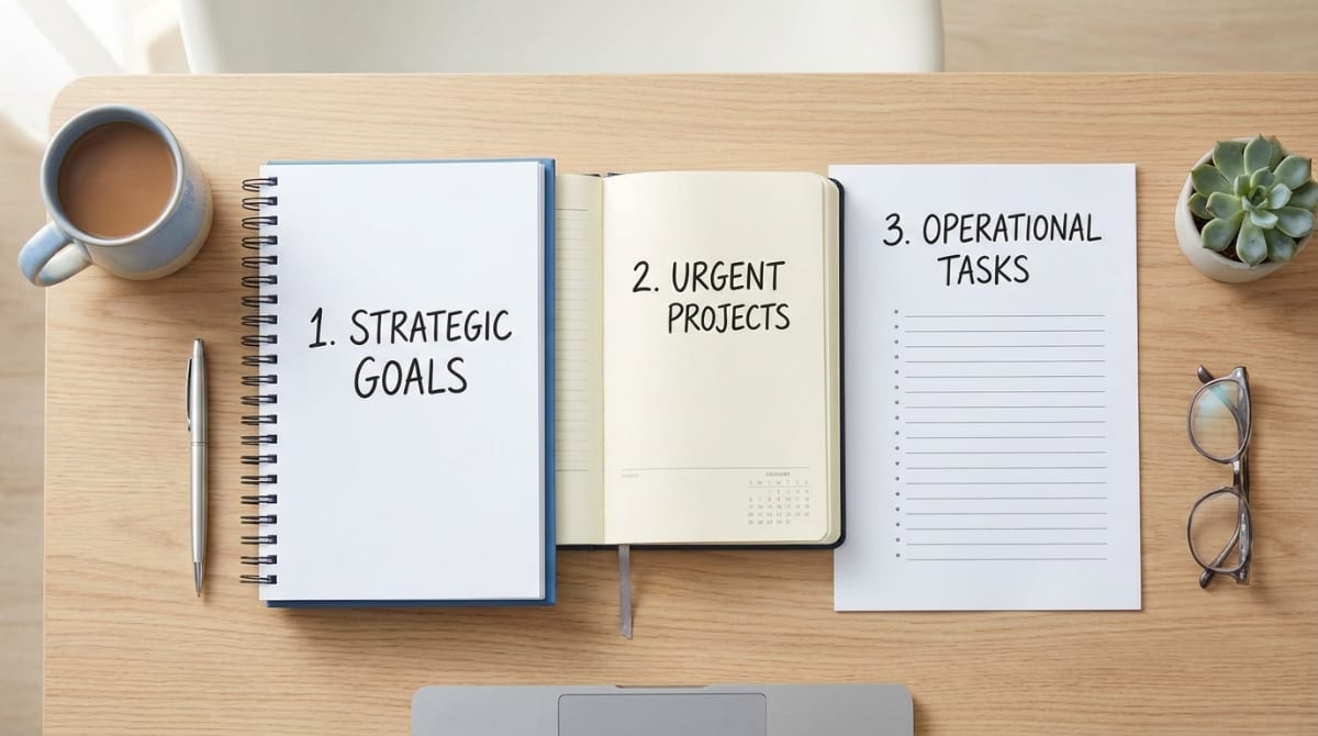 Reduce Stress by Focusing on Top Priorities