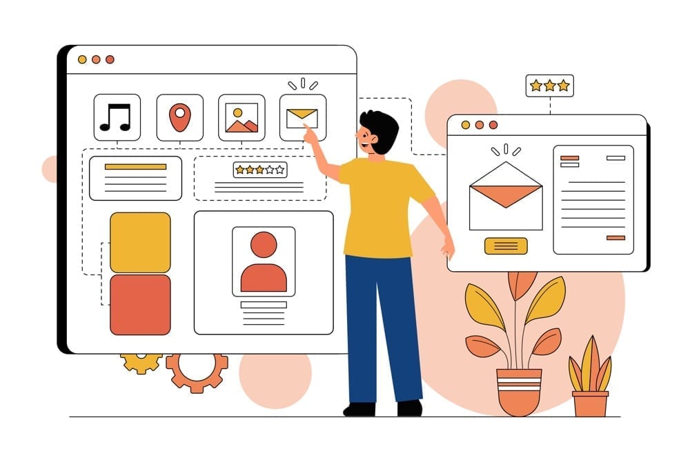 Leadership tools and resources illustration